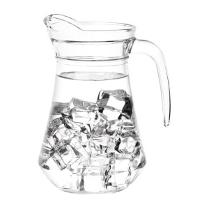 Olympia Glass Jugs 1Ltr (6 Pack)