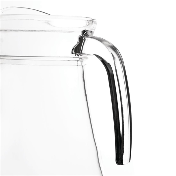 Olympia Glass Jugs 1Ltr (6 Pack)