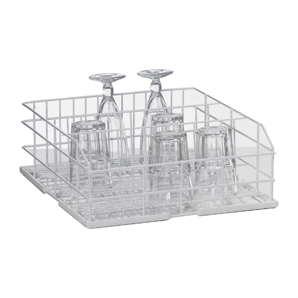 Winterhalter 3 Row Wire Glass Rack to suit UC-S - 400x400mm