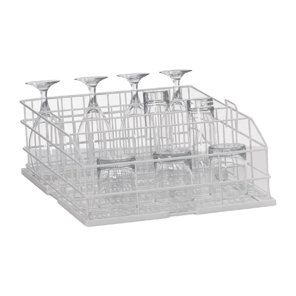 Winterhalter 4 Row Wire Glass Rack to suit UC-S - 400x400mm