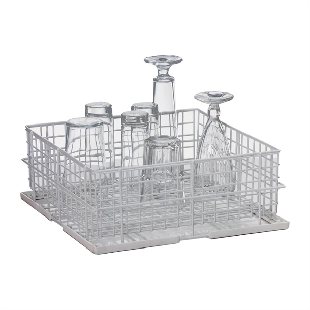 Winterhalter Wire Glass Rack with Rows to suit UC-S - 400x400mm