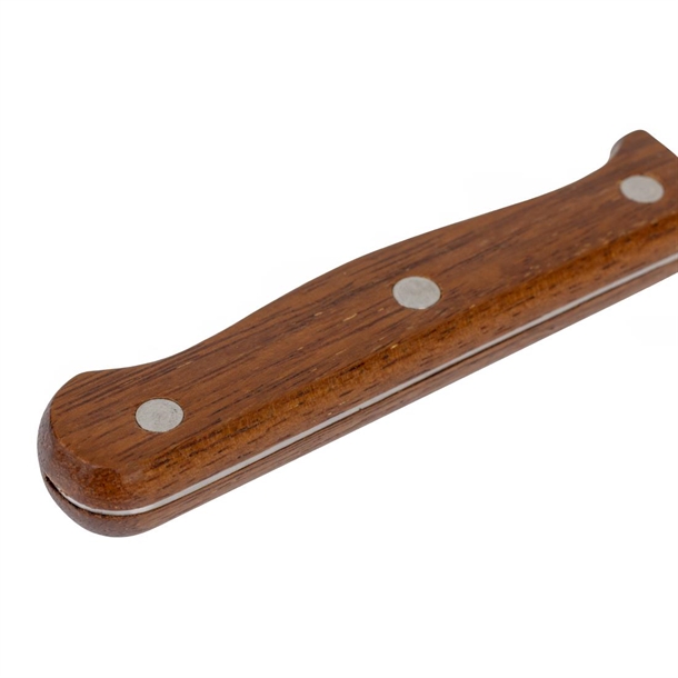 Olympia Rounded Steak Knife Wood 114mm (12 Pack)