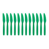 Olympia Kristallon Polypropylene Knife Green (12 Pack)
