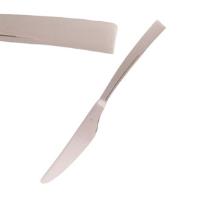 Tablekraft Amalfi Solid Table Knives Stainless Steel 18/10 (12 Pack)