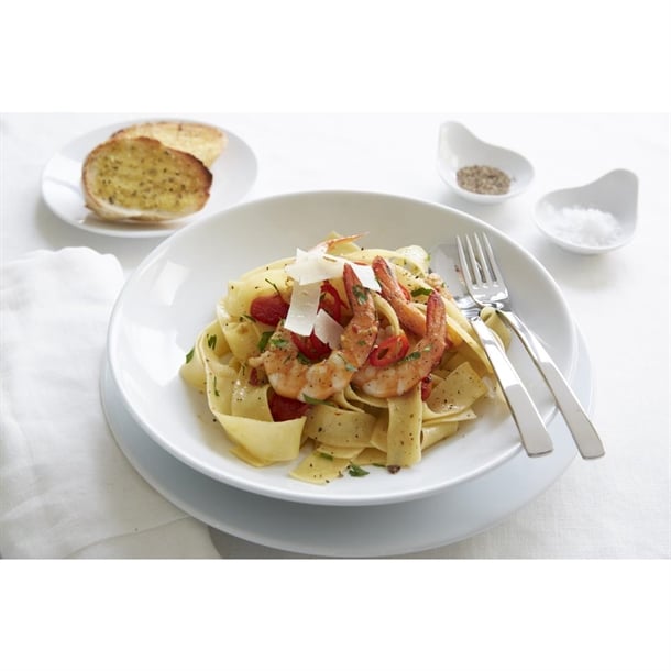 Tablekraft Amalfi Oyster Forks Stainless Steel 18/10 (12 Pack)