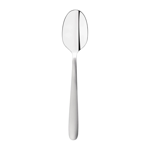 Tablekraft Cafe Teaspoon - Satin Finish Stainless Steel 18/0 (12 Pack)
