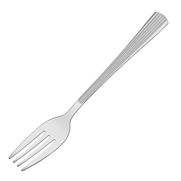 Tablekraft Victoria Dessert Fork 18/0 Stainless Steel 177mm (12 Pack)