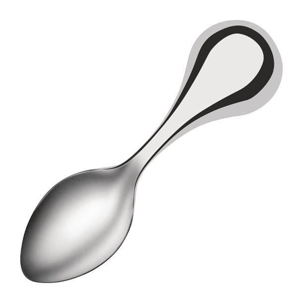 Tablekraft Independent Living Ergonomic Spoon Ball Handle 18/10 (6 Pack)