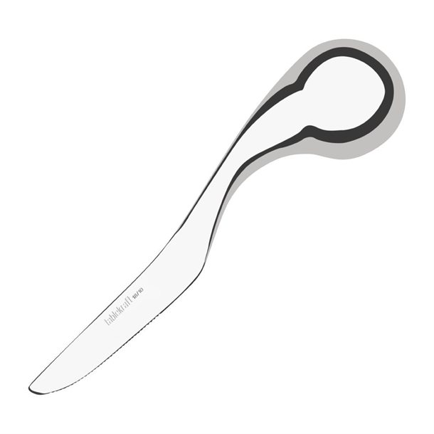 Tablekraft Independent Living Ergonomic Spoon Ball Handle 18/10 (6 Pack)
