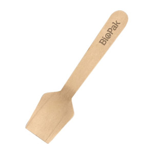 BioPak Wood Ice Cream Spoon 95mm (2000 Pack)