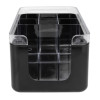 Olympia Kristallon Bar Caddy Black ABS