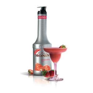 Monin Fruit Puree Strawberry 1Ltr