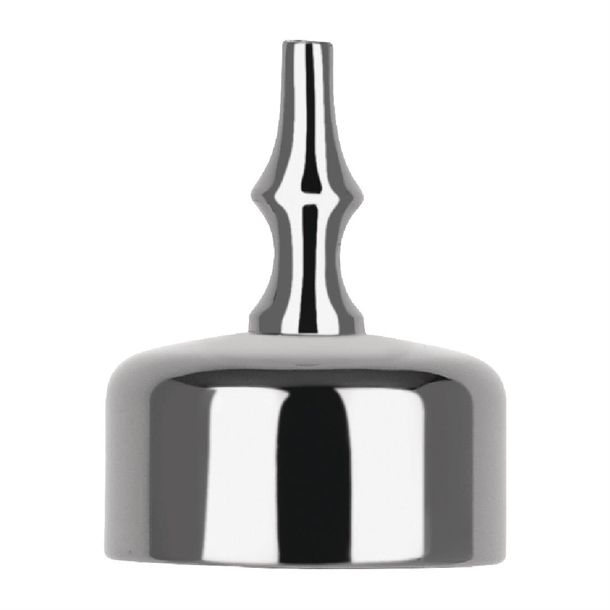 Zanzi Bitters Bottle Glass Spare Lid Gunmetal