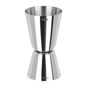 Zanzi Classic Style Stainless Steel  Jigger 15/30ml