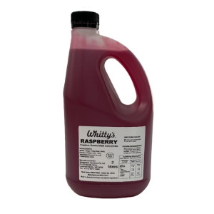 Whitty's Concentrated Premium Flavoured Syrups - Raspberry 2Ltrs (Pack 3)