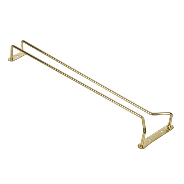 Beaumont Brass Wine Glass Rack 410mm