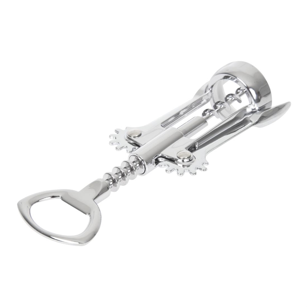Winged Bottle Opener and Corkscrew