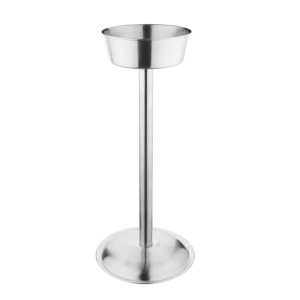 Olympia Brushed Stainless Steel Wine & Champagne Bucket Stand