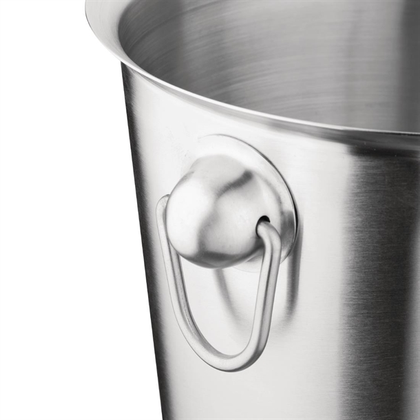 Olympia Brushed Stainless Steel Wine & Champagne Bucket