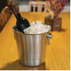 Olympia Brushed Stainless Steel Wine & Champagne Bucket