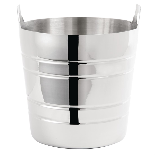 Olympia Polished Stainless Steel Wine & Champagne Bucket