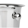 Olympia Mini Fluted Ice Bucket Stainless Steel