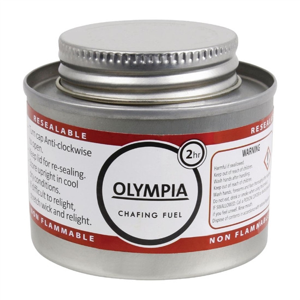 Olympia Liquid Chafing Fuel With Wick 2 Hour (12 Pack)