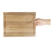 Olympia Acacia Steak Board 310x240mm With 70mm Recess