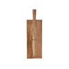 Chef Inox Serve Paddle Board With Black Acacia 610x190x25mm (Pack of 2)