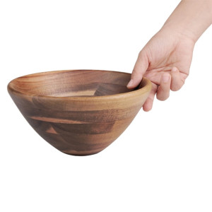 Olympia Acacia Bowl 203(Ø)x100(H)mm