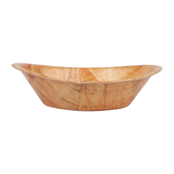 Olympia Oval Wooden Bowl Small