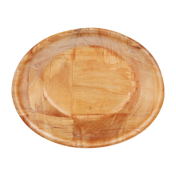 Olympia Oval Wooden Bowl Small
