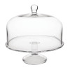 Olympia Glass Cake Stand Dome 285mm