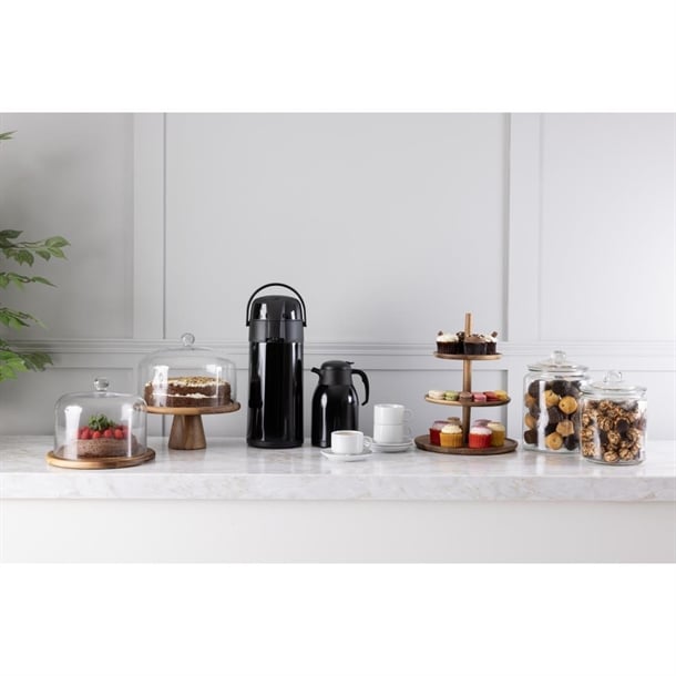 Olympia Glass Cake Stand Dome 285mm