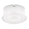 Olympia Kristallon Polycarbonate Display Cover Clear 308(Ø) x 190(H)mm