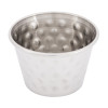 Olympia Hammered Stainless Steel Sauce Cups 70ml (12 Pack)