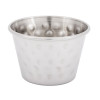 Olympia Hammered Stainless Steel Sauce Cups 70ml (12 Pack)