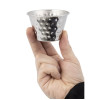 Olympia Hammered Stainless Steel Sauce Cups 115ml (12 Pack)