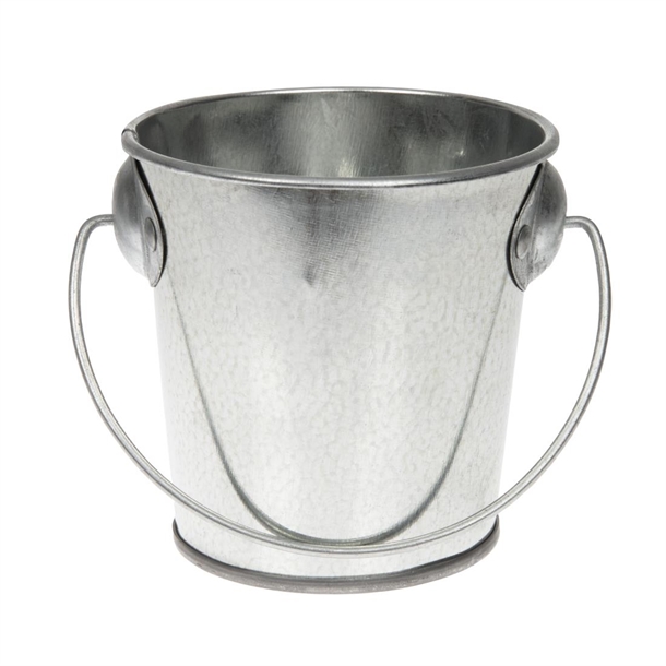 Olympia Round Galvanised Bucket 70x80mm