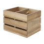 Olympia Table Organiser Acacia Wood 210x160x150mm