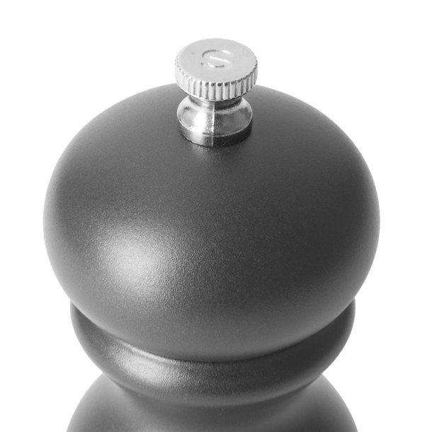 Olympia Salt Or Pepper Grinder Grey Hevea Wood - 125mm