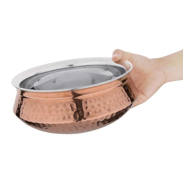 Olympia Large Handi Serving Dish Copper 200(Ø)mm
