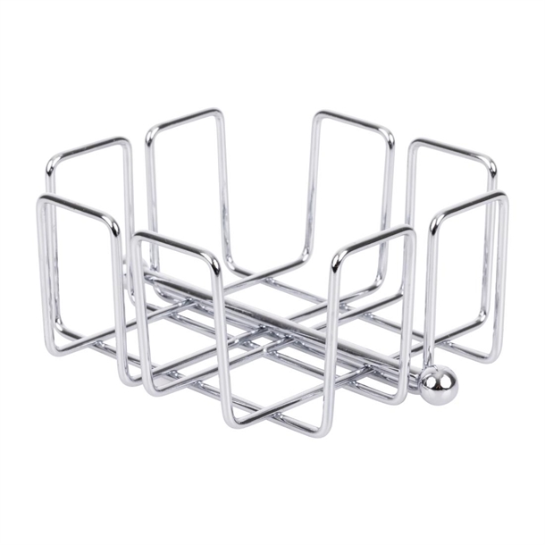 Olympia Cocktail Napkin Holder with Weight 140x140mm