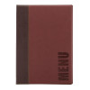 Securit Contemporary Menu Cover A4 Red