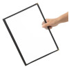 Olympia American Style Menu Cover Four Card Black A4