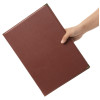 Olympia Leatherette Style Menu Cover A4 4 Card