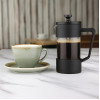 Olympia Contemporary Cafetiere Black 3 Cup