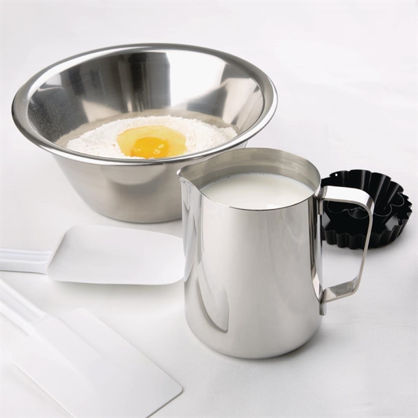 Olympia Milk Jug Stainless Steel 910ml