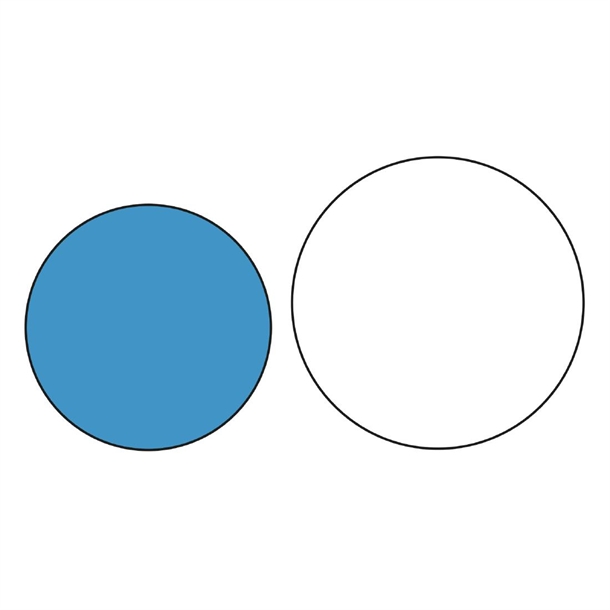 Cambro Treadlite Round Non-Slip Tray - Black - 355mm