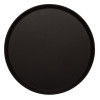 Cambro Treadlite Round Non-Slip Tray - Black - 355mm
